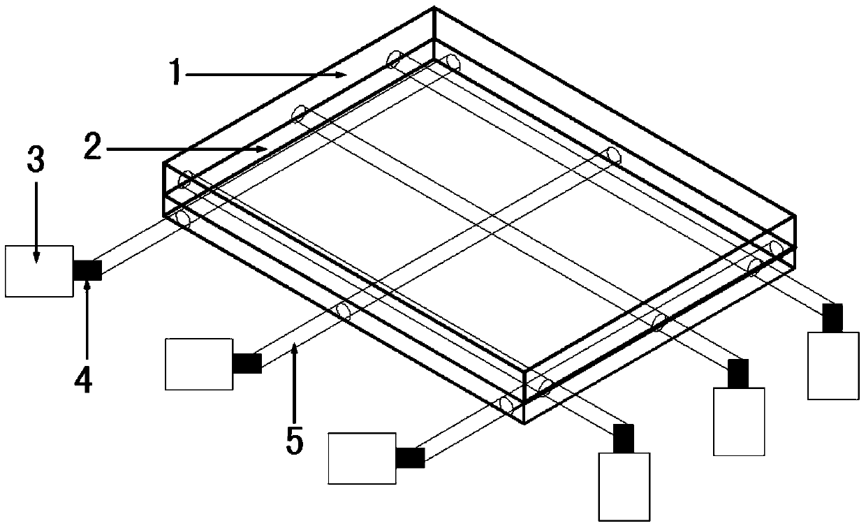 Beta surface polluted-position resolution measurement method