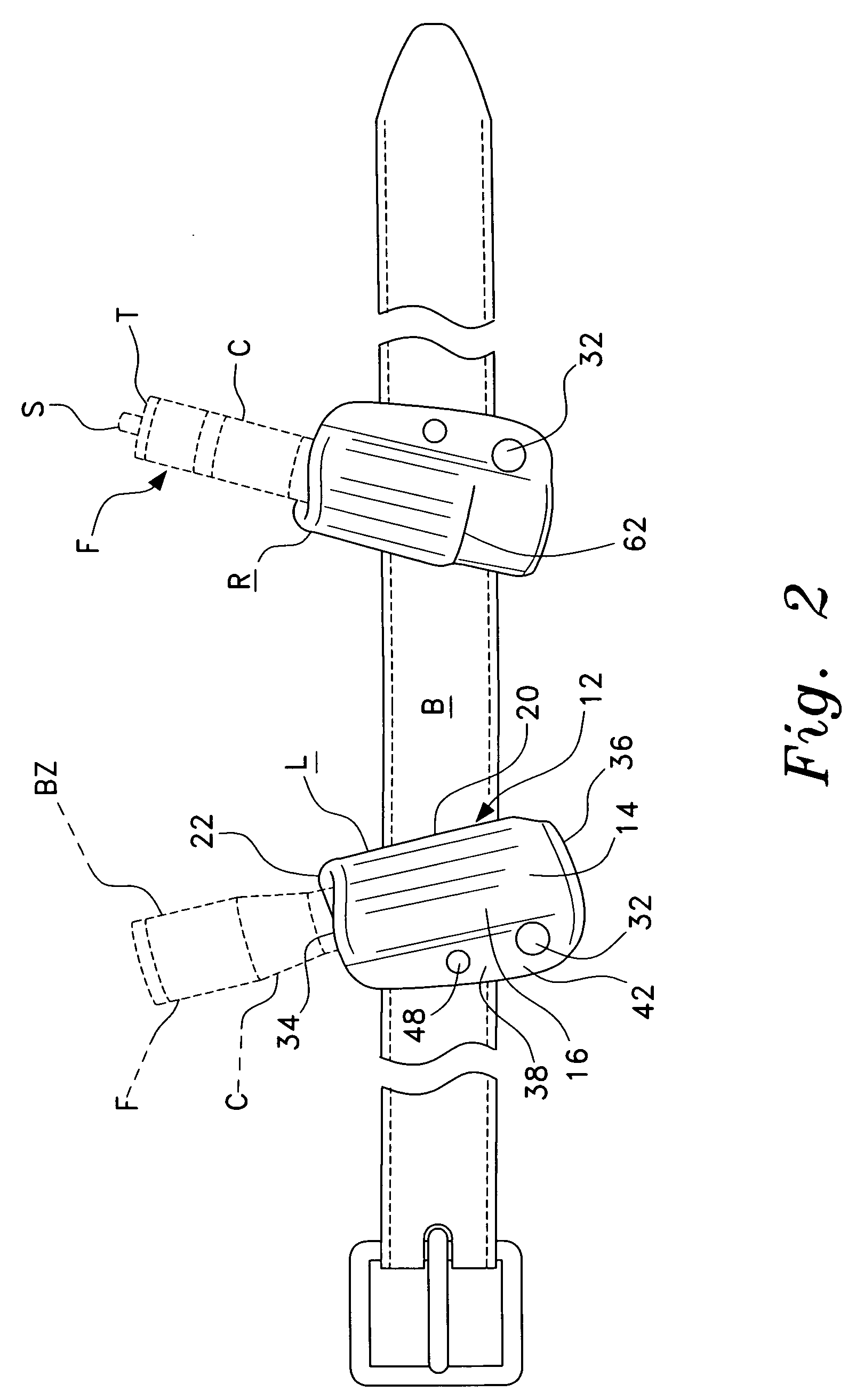 Flashlight holster