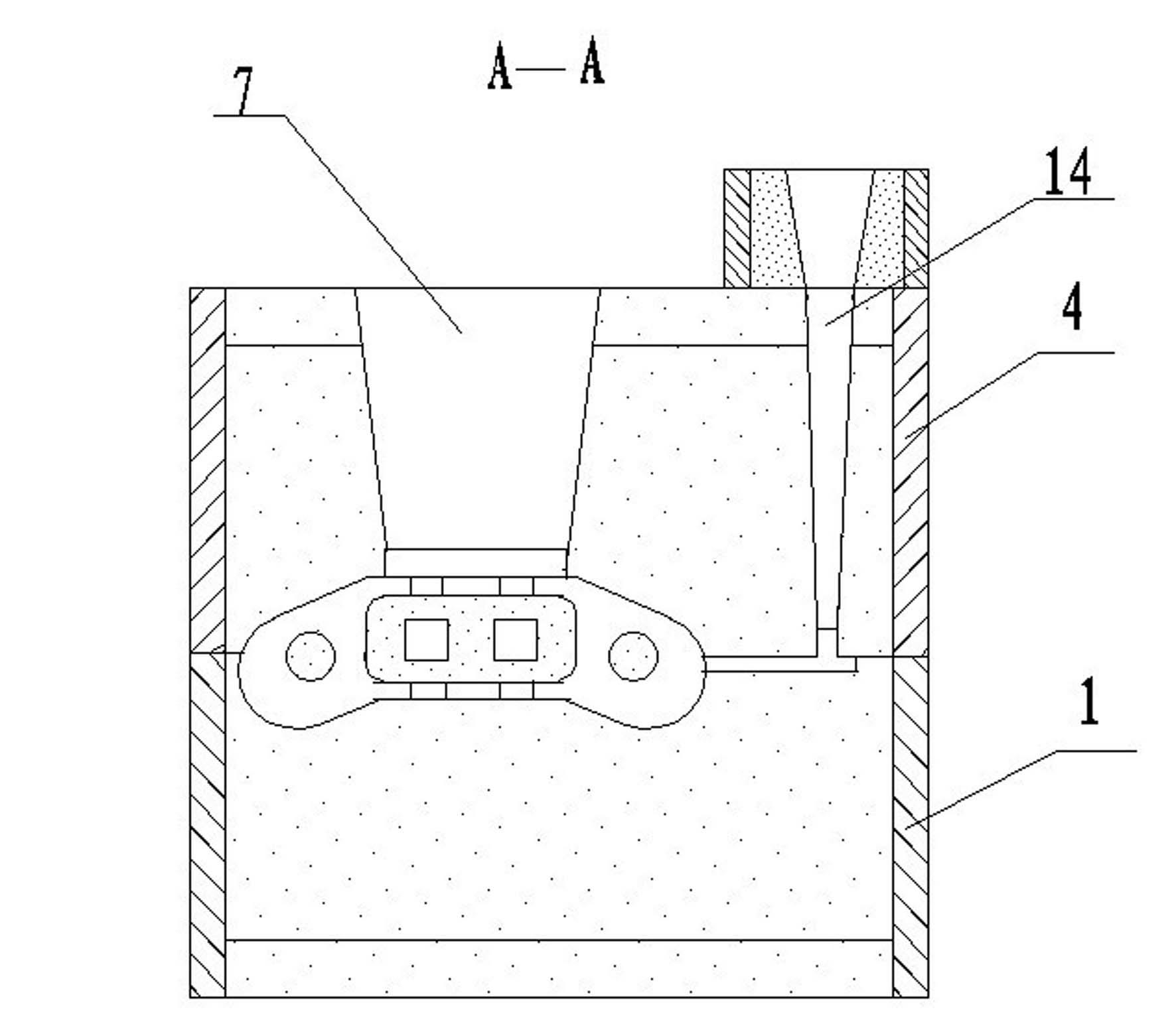 Novel modeling method for casting large-sized and ultra large-sized alloy steel track shoes