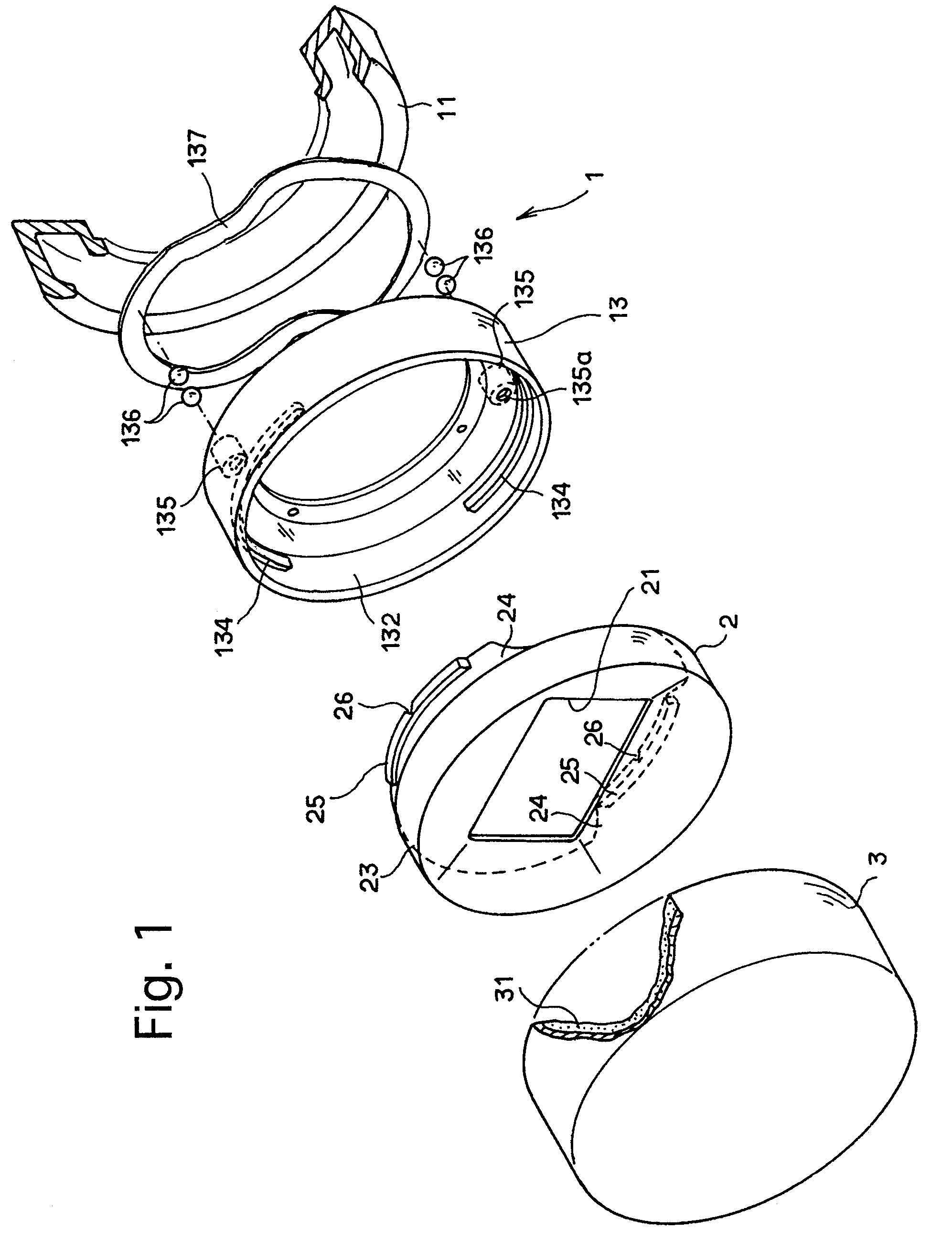 Lens accessory mounting device