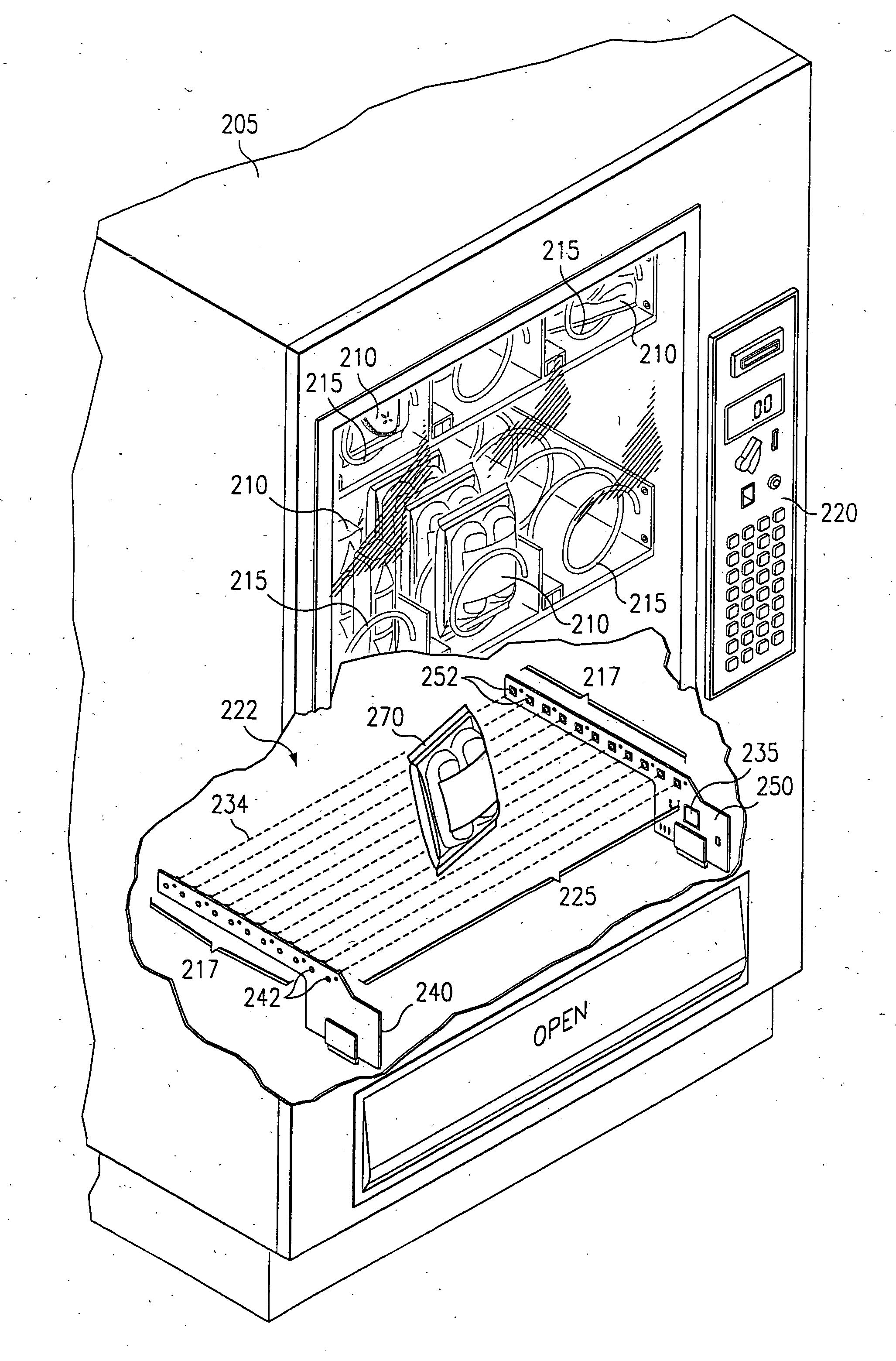 Optical vend sensing system for product delivery detection