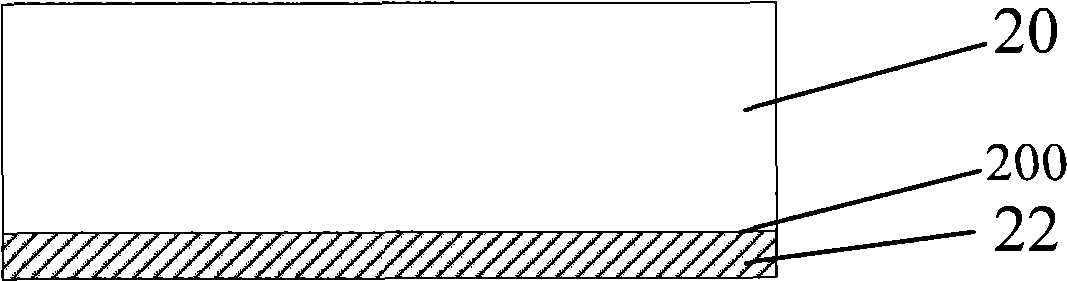 Target material structure and method for producing the same