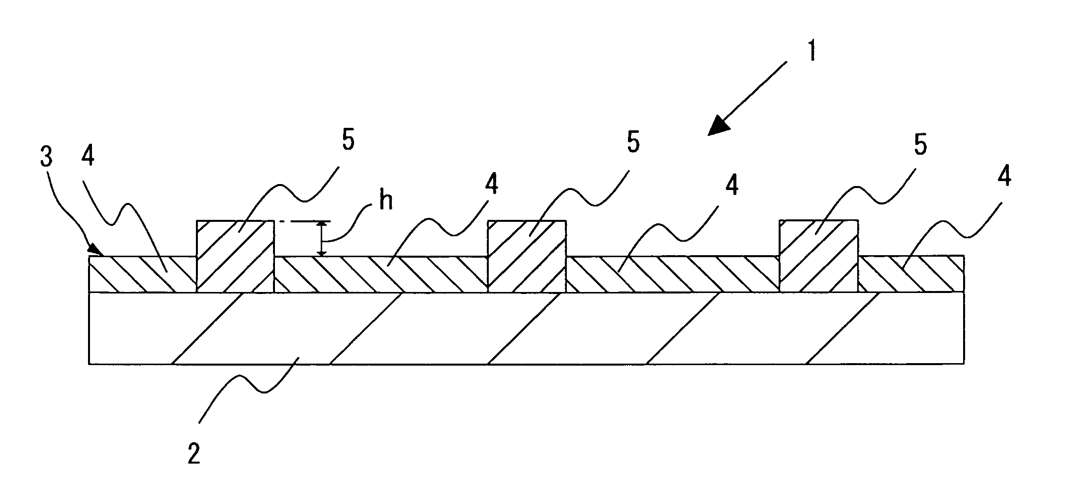 Optical element, method for manufacturing optical element, and semi-transmissive semi-reflective liquid crystal display device