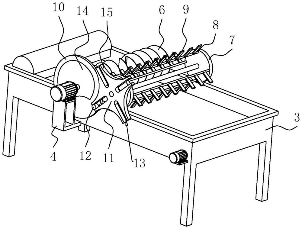 Sound-absorbing cotton processing system