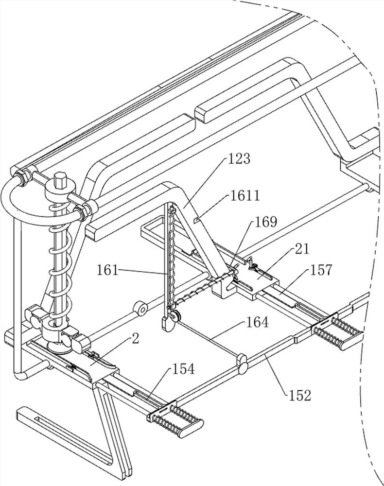 Multi-quantity automatic clamping equipment for producing reagent test boxes