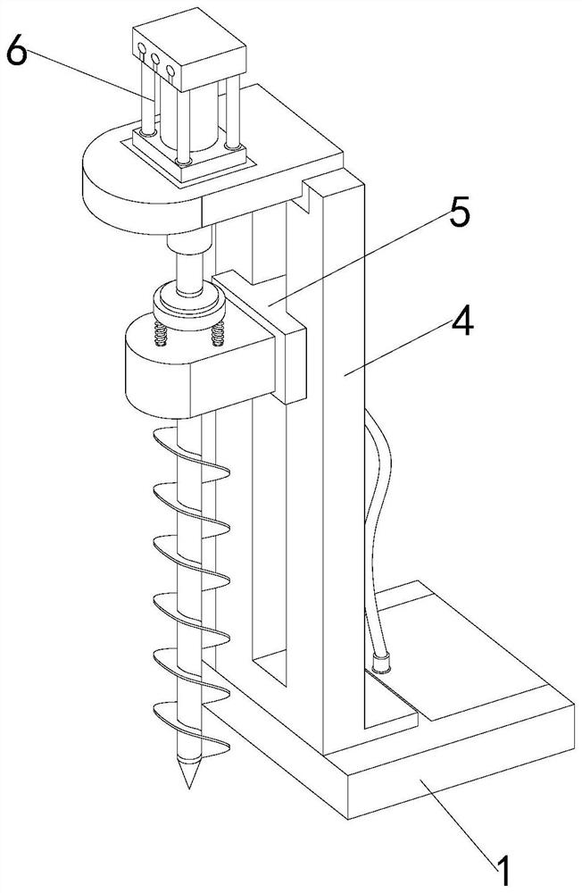 Piling device for high-pile wharf construction