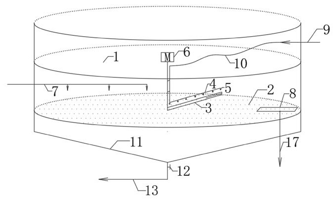 Water drainage pipeline sludge organic and inorganic component on-line separation carbon source extraction system and method