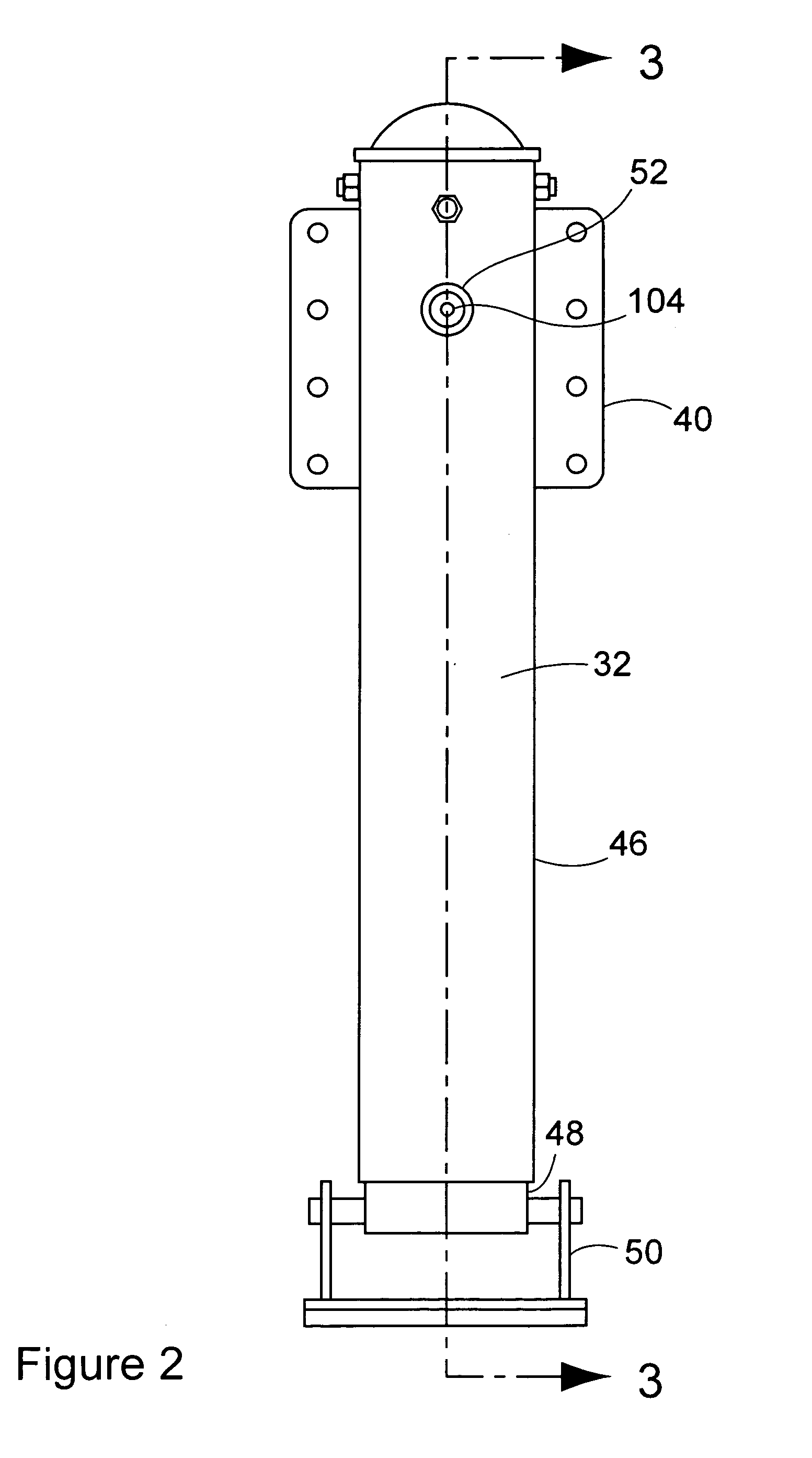 Landing gear assembly for a trailer