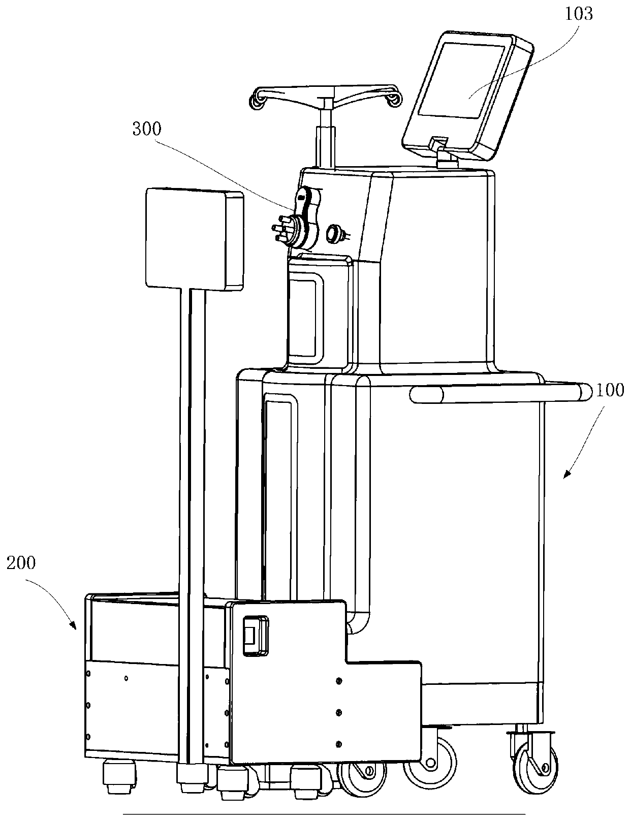 Butt joint equipment, waste liquid collecting and treating system and waste liquid treating method