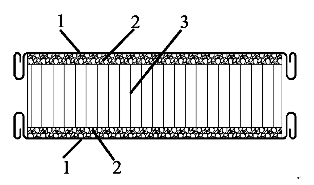 Lightweight acoustic insulation and fire resistant ship compartment wallboard and production method thereof