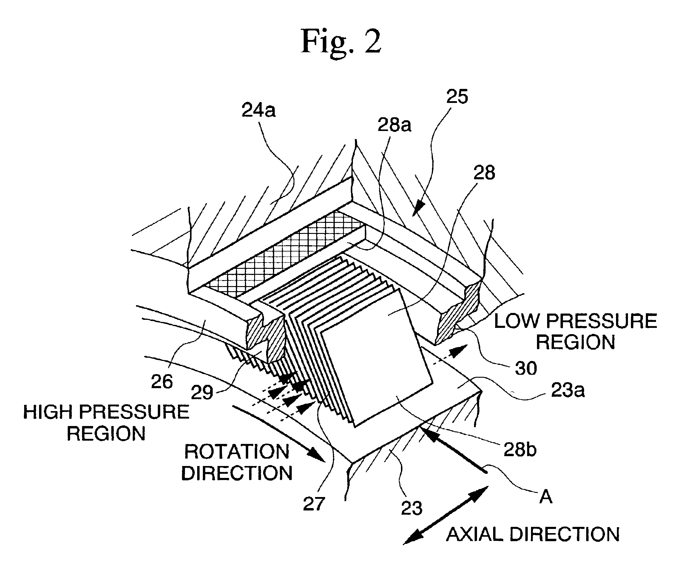 Shaft seal structure and turbine