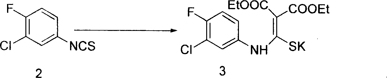 Prulifloxacin and its key intermediate NM441 preparing method