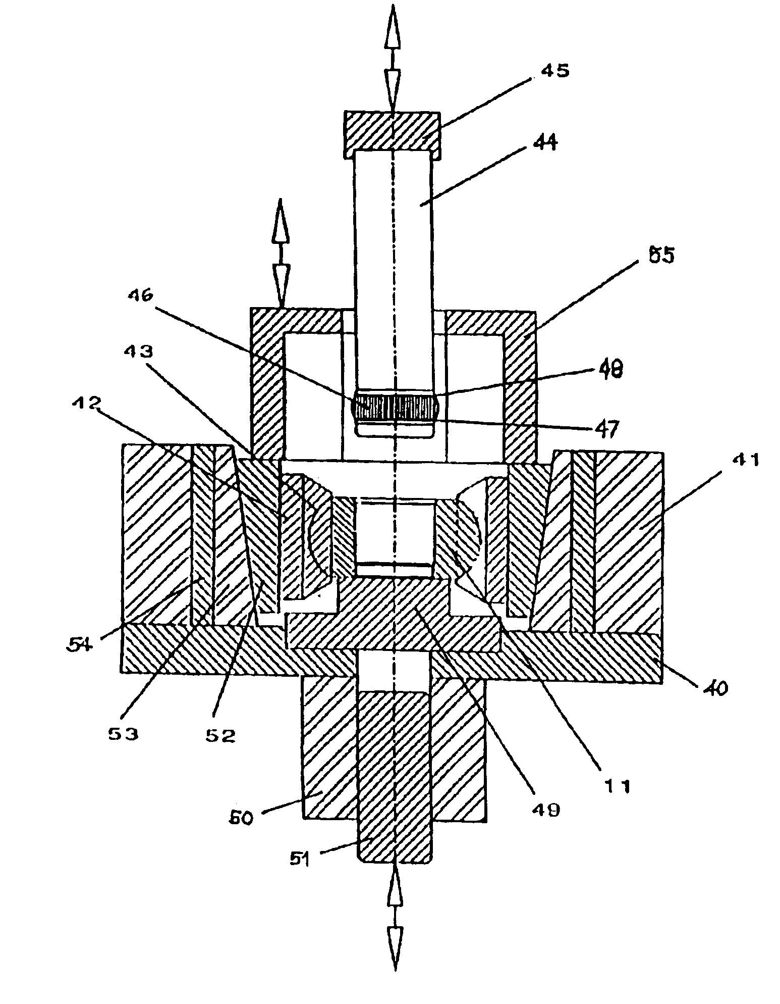 Hub member and shaft journal assembly and method