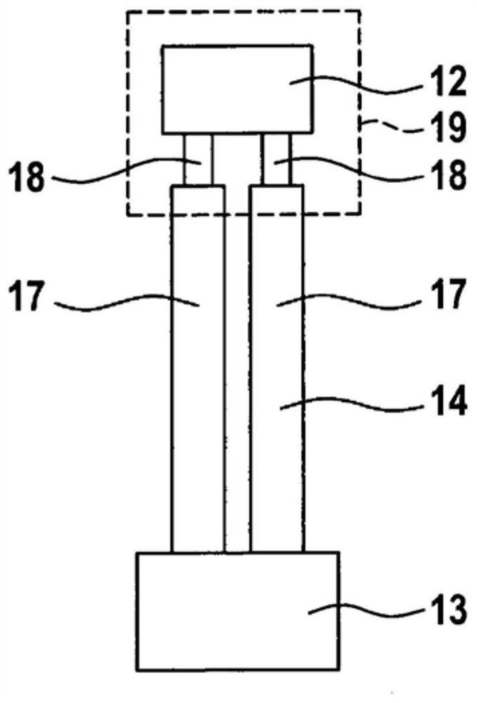 Sensor system for vehicle tyres and vehicle tyres