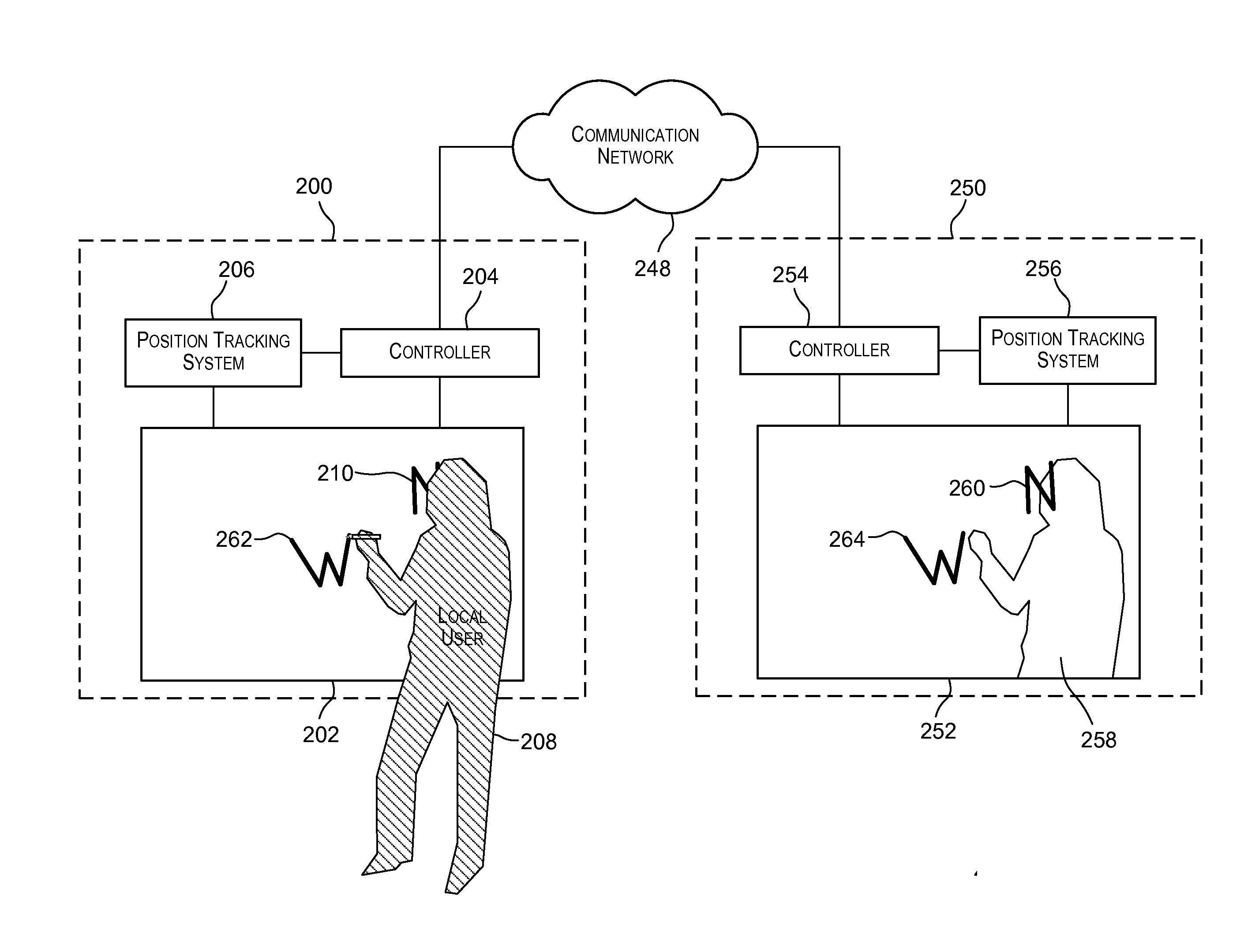 Providing position information in a collaborative environment