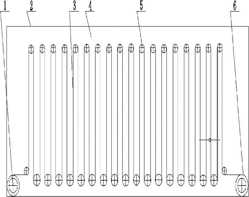 Method for depositing semiconductor film on flexible substrate