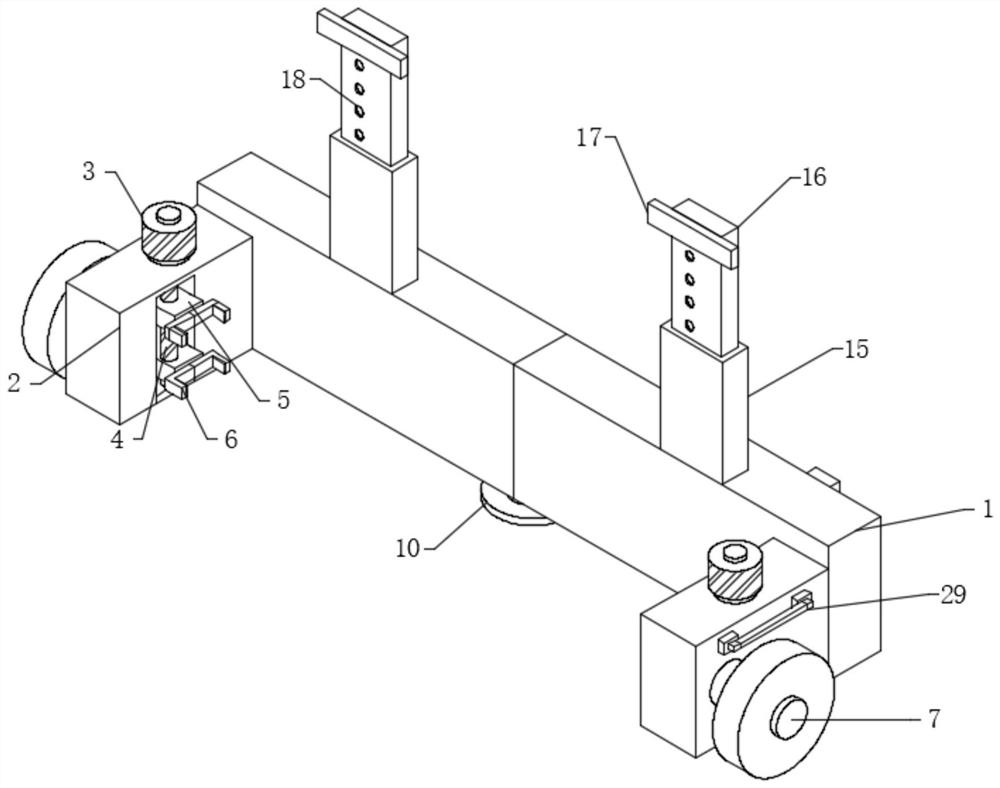 Auxiliary mounting device for fabricated wall board