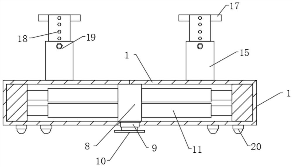 Auxiliary mounting device for fabricated wall board