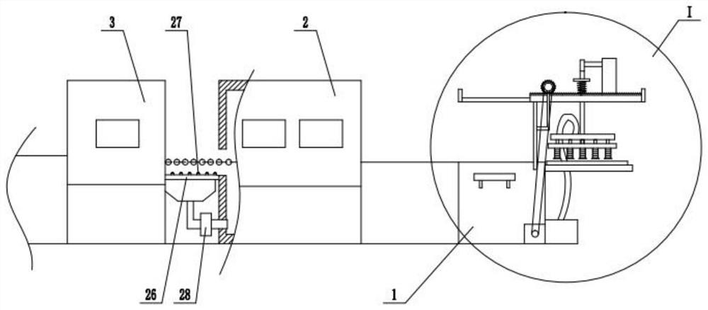 Tempered glass production line