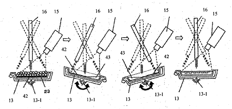 Silicon refining method and refining device