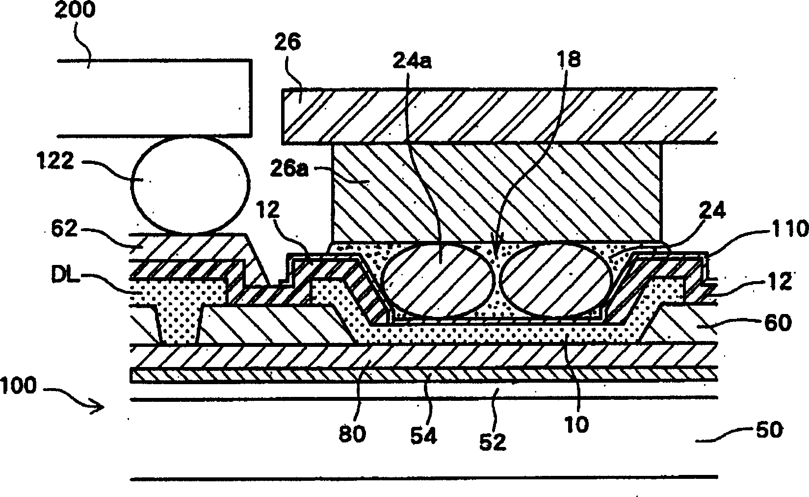 Display device and method for producing same