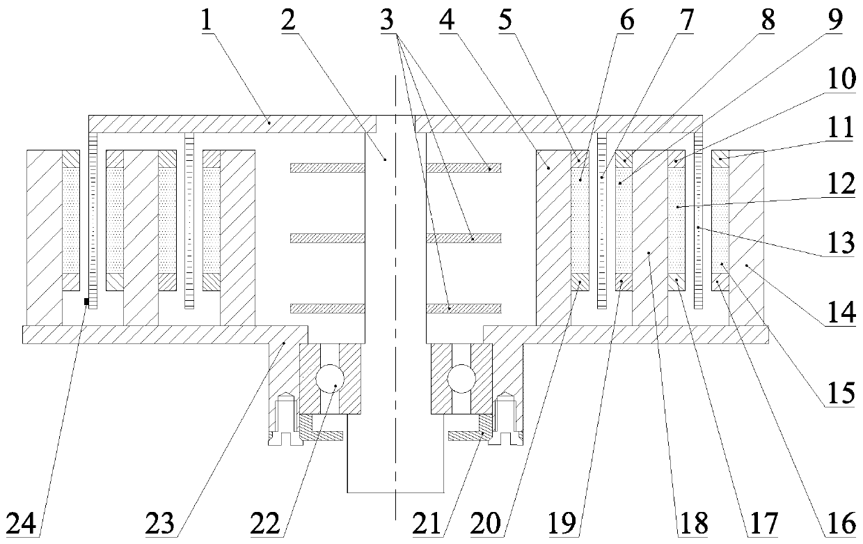 A multi-stator multi-rotor motor system based on flexible pcb winding