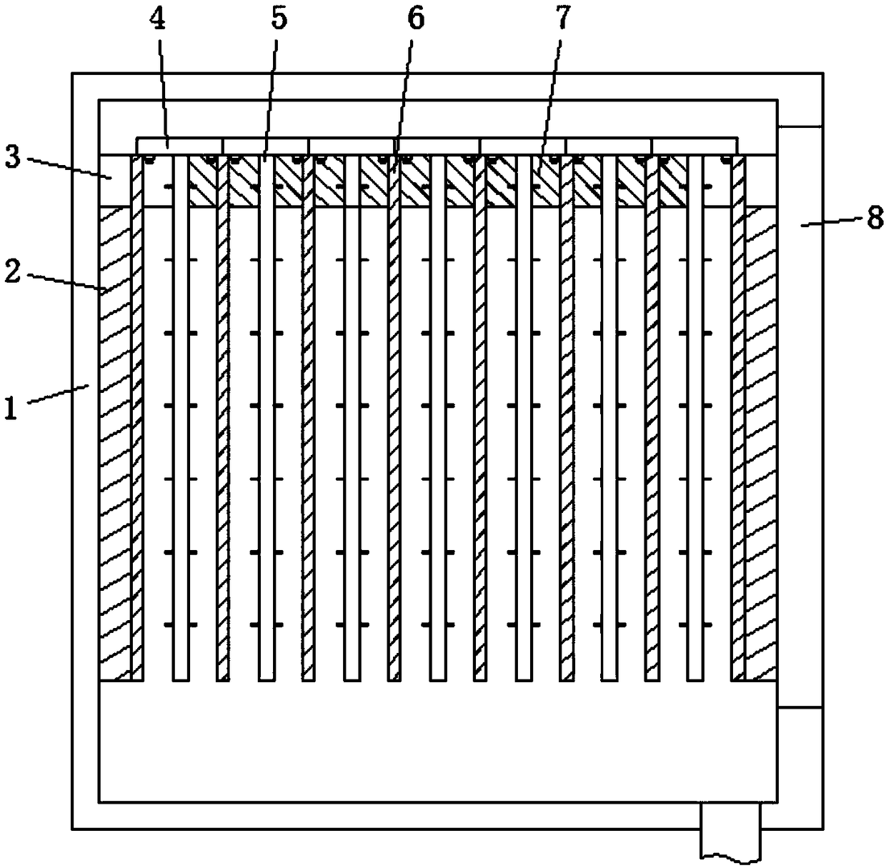 Wet electrostatic precipitator