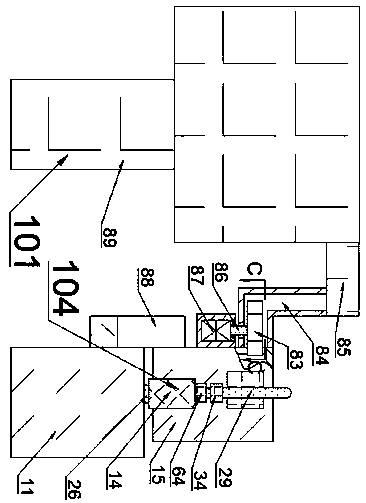 Empty capsule removing device for pharmaceutical production line