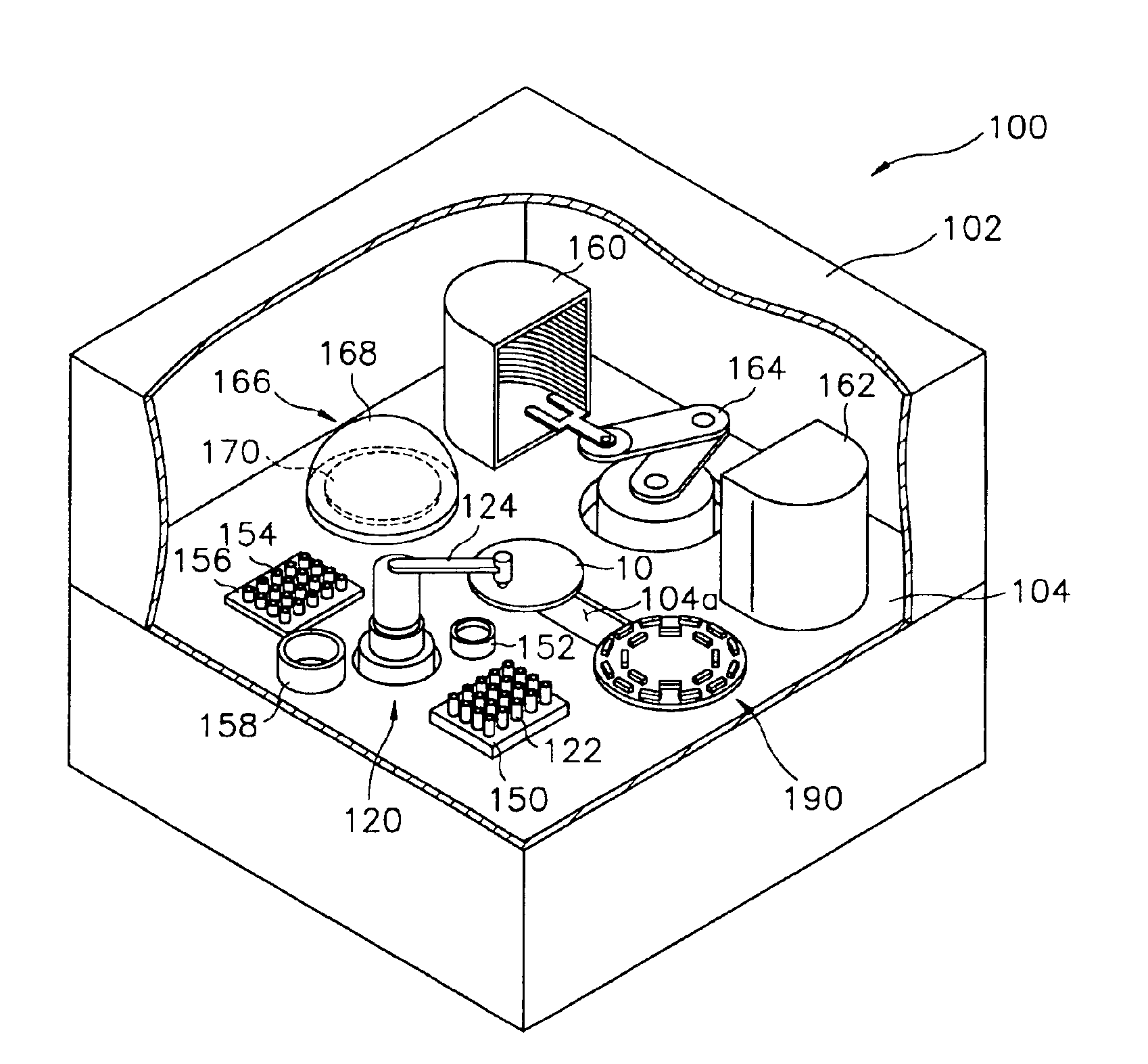 Apparatus and method for collecting impurities on a semiconductor wafer