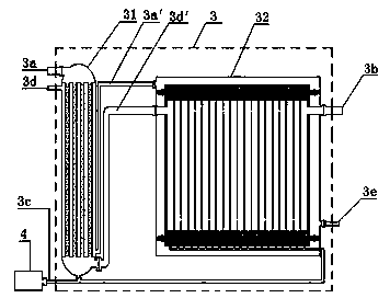 Solvent oil-gas reclaiming device