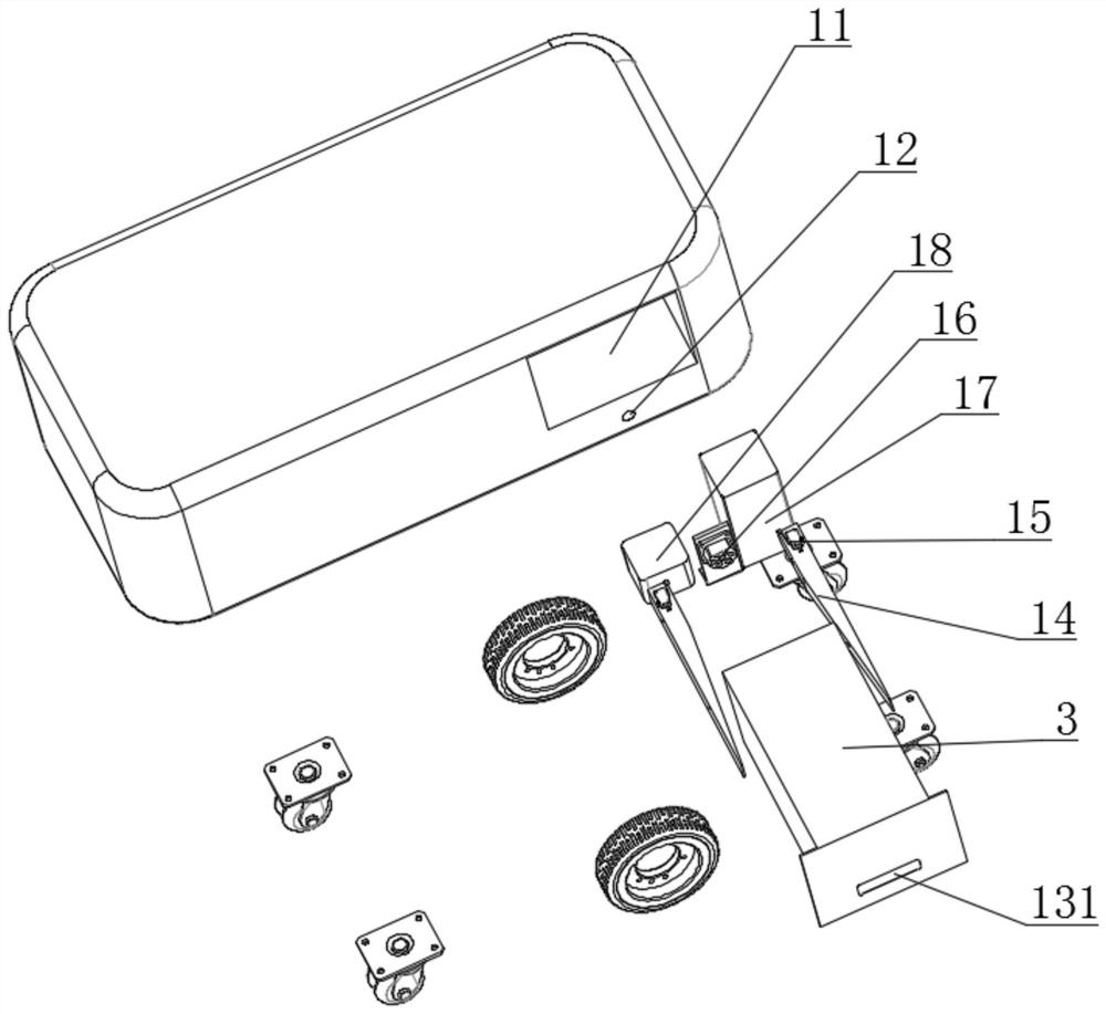 System and method for automatically replacing battery by robot without power interruption