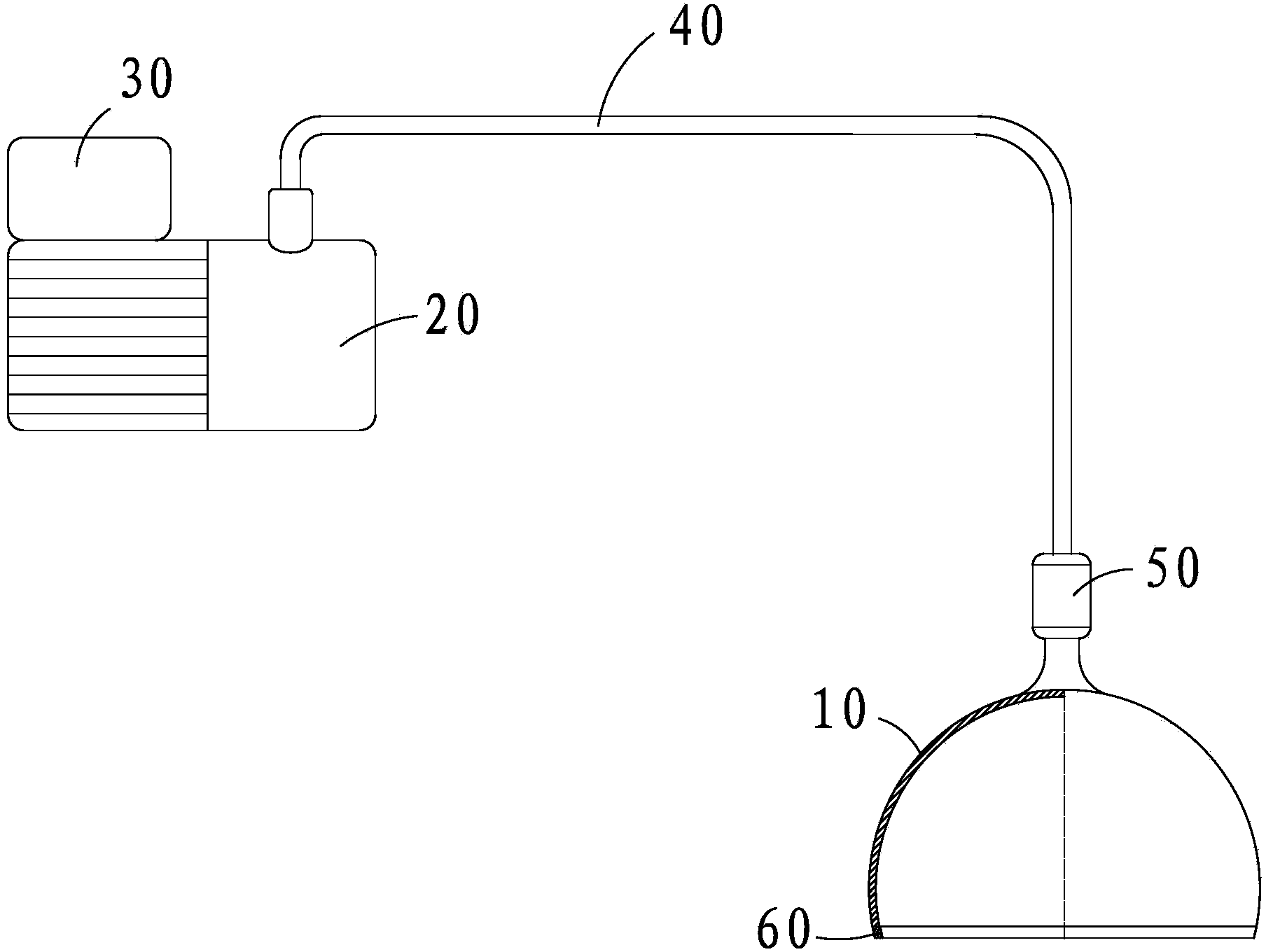 Autologous fat filling auxiliary device and using method thereof