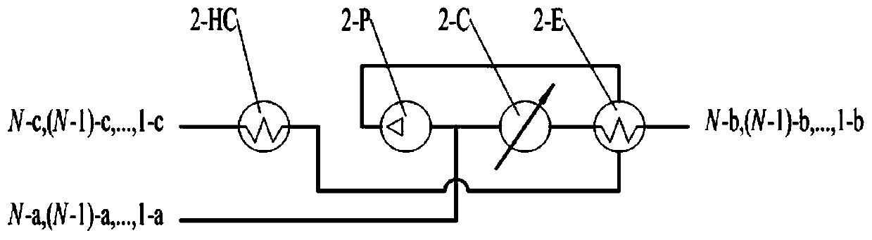 Subcritical fluid continuous constant-pressure extraction and separation device system, and extraction and separation technology thereof