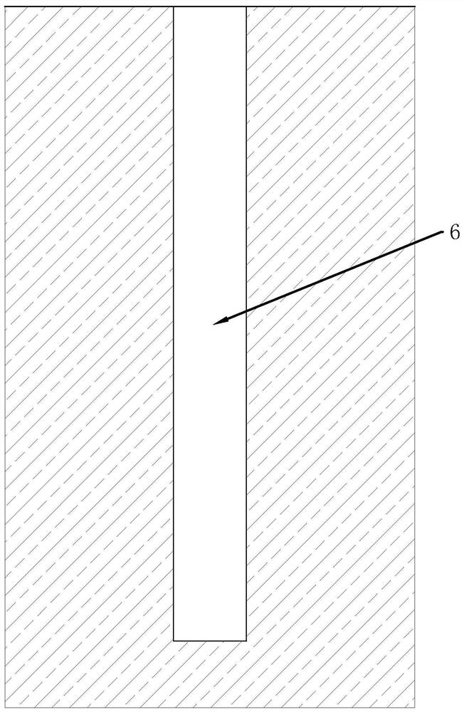 A method of strengthening the foundation with piles