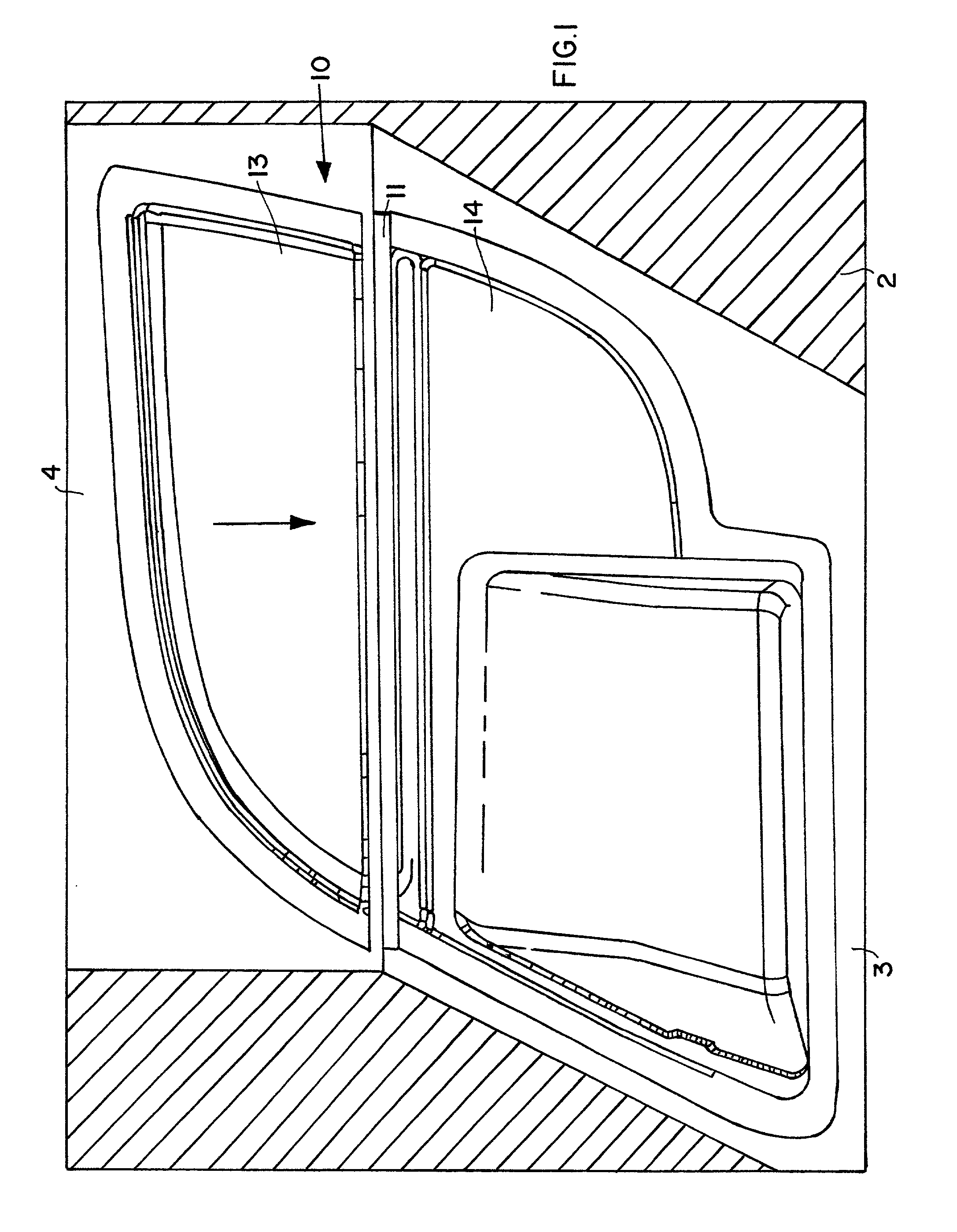 Method and apparatus for producing a precise joint between two cover materials for a trim component