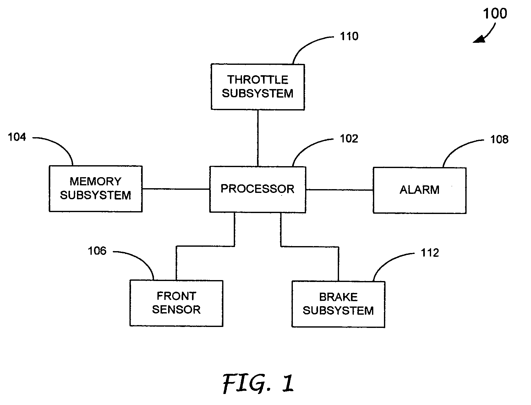 Technique for detecting truck trailer for stop and go adaptive cruise control