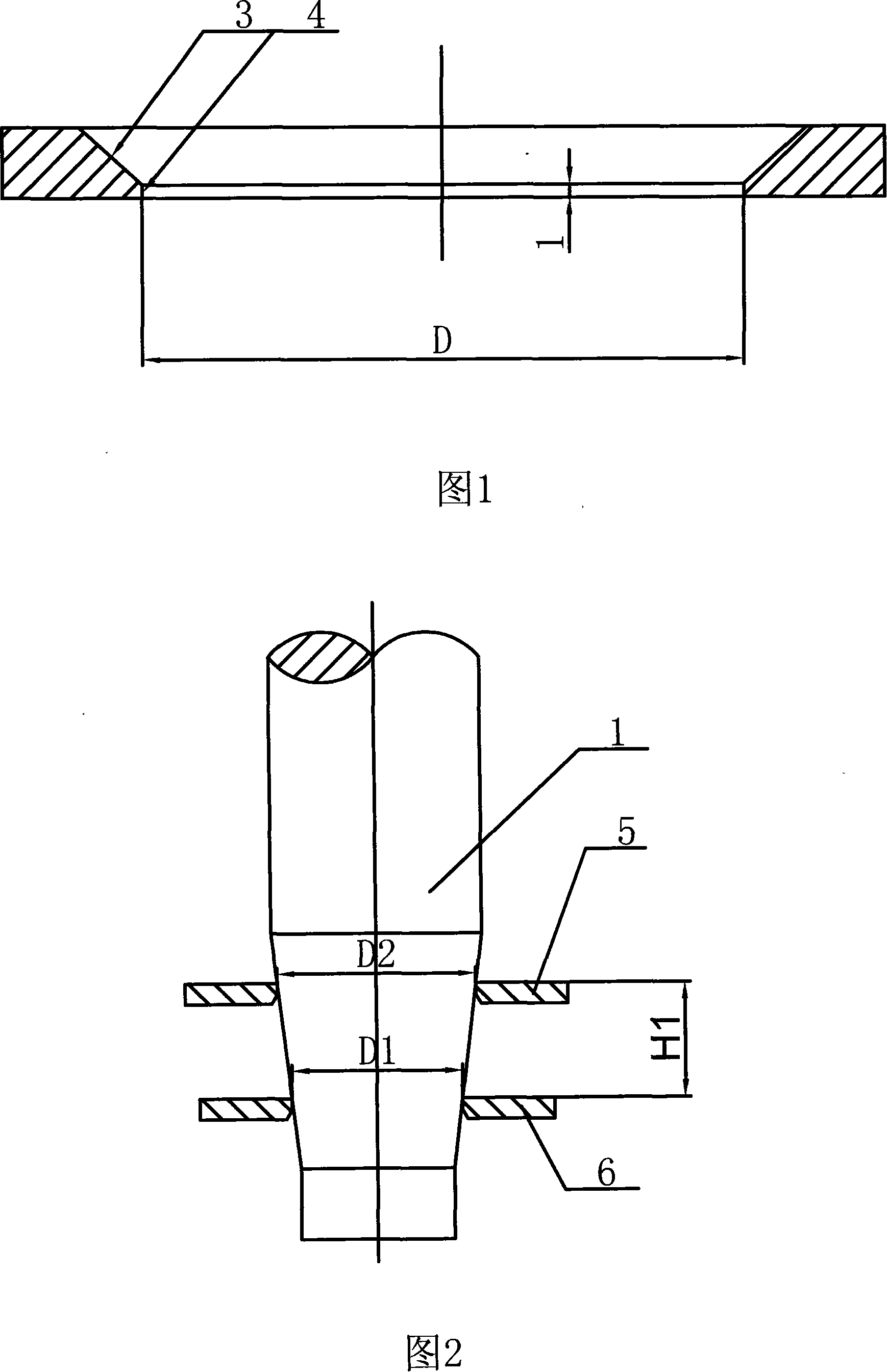 Method for measuring large-scale workpiece taper using ring-plane method