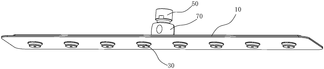 A shower head structure