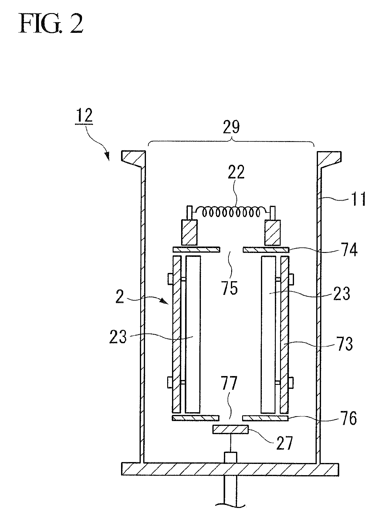 Mass spectrometry unit