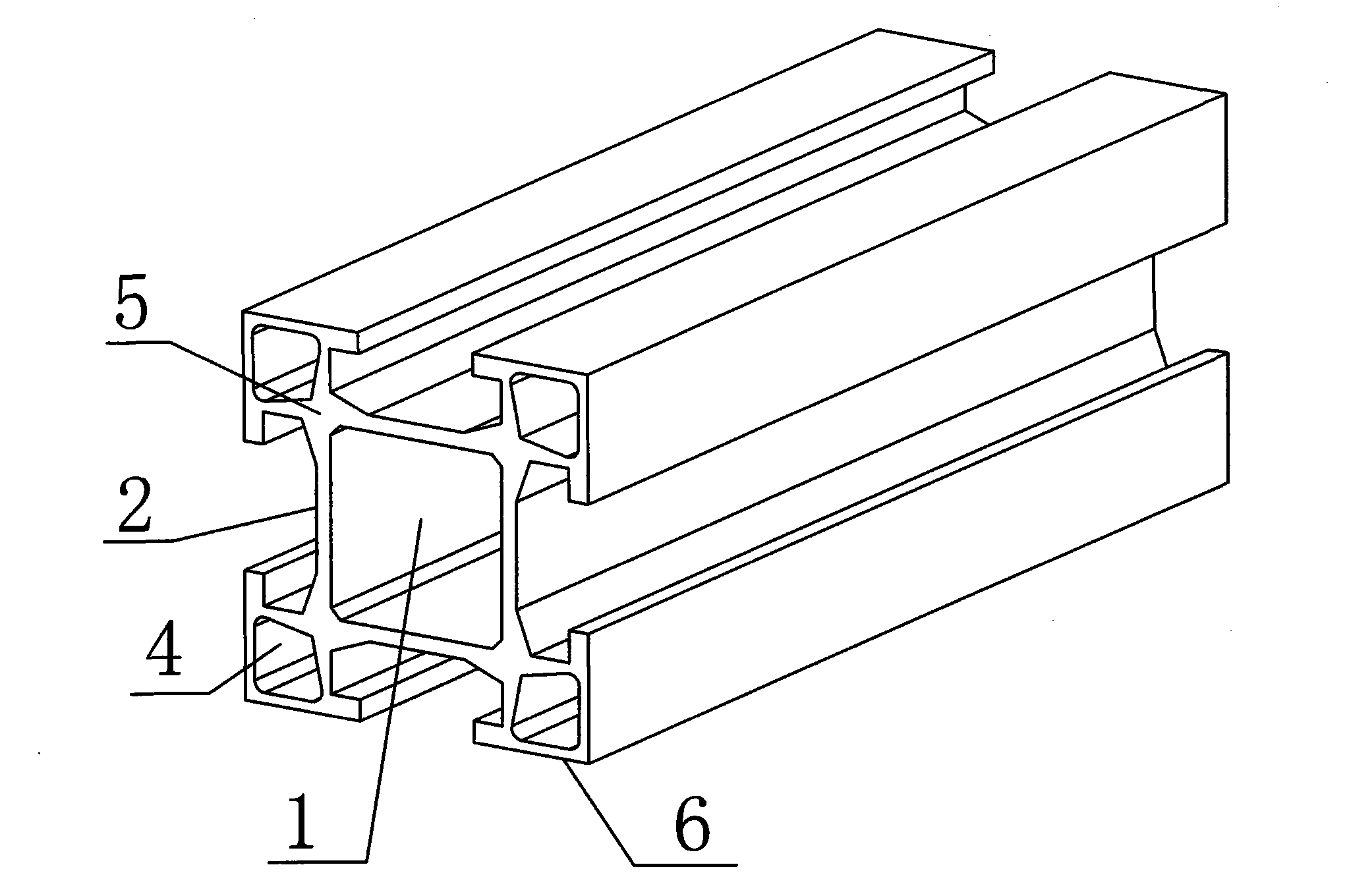 Aluminum alloy frame and its splicing method