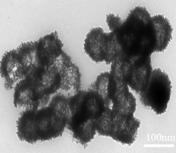 Polydopamine-coated slow-release MnO2 nano-microsphere drug loading system