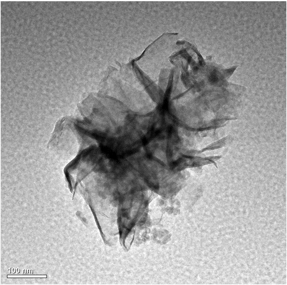 Preparation method and application of Z-type magnetic nanocomposite MoS2/CoFe2O4 photocatalyst