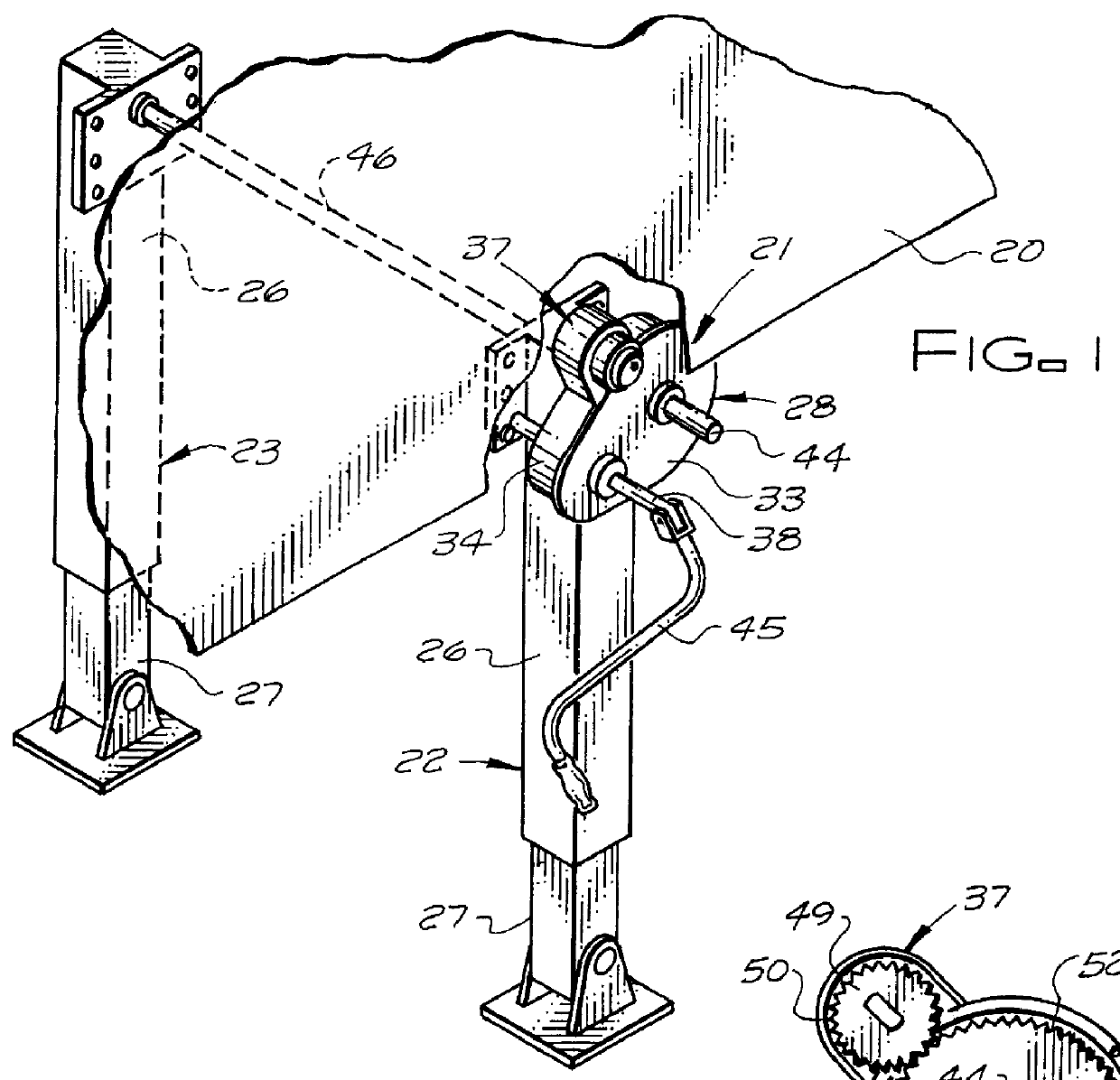 Semitrailer antitheft system