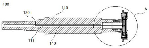 Motor shaft assembly, motor assembly and vehicle