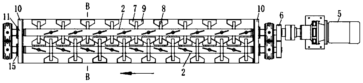 Emulsified ammonium nitrate fuel oil explosive double-roller mixing device and design method