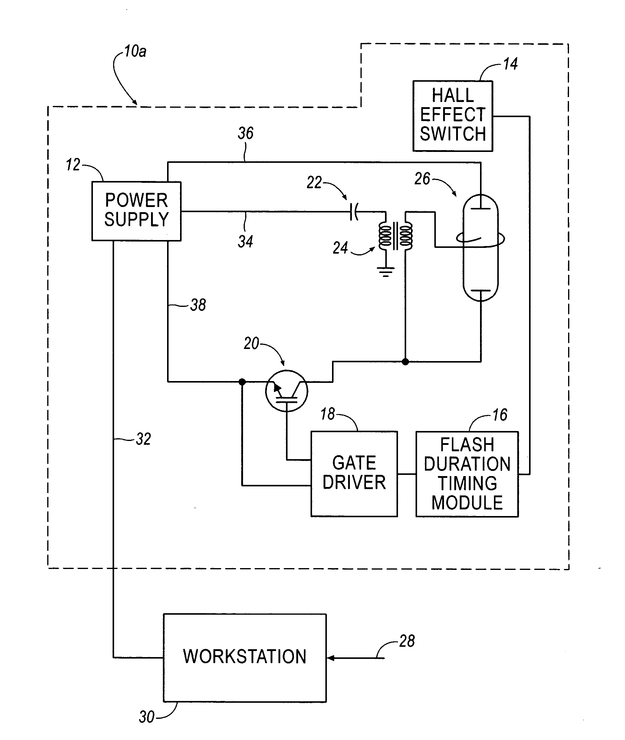 Method and apparatus for thermographic imaging using flash pulse truncation