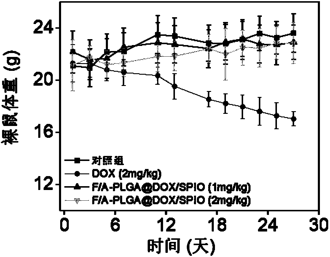 Magnetic resonance imaging nano-carrier, nano drug carrier system and preparation method thereof