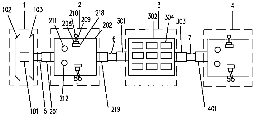 Detection device and detection method for interior of pipeline