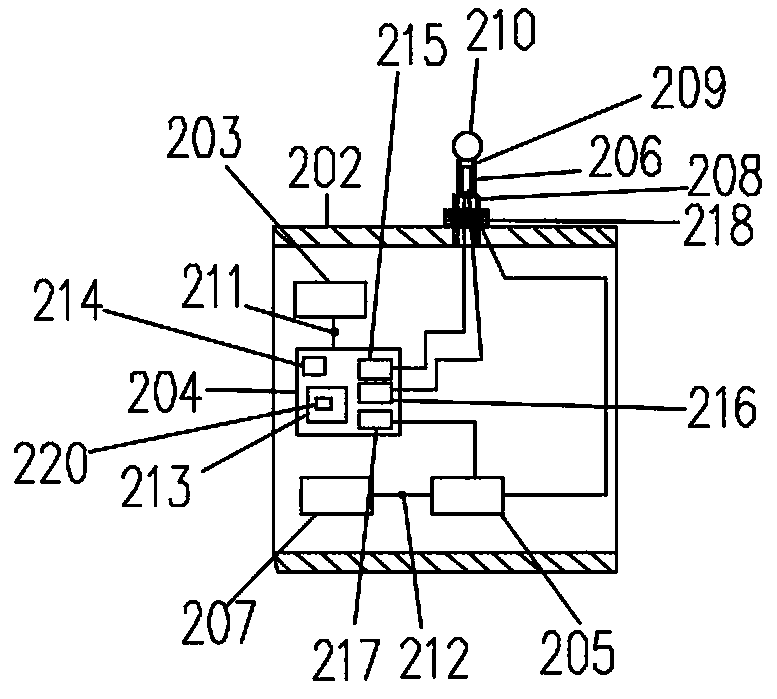 Detection device and detection method for interior of pipeline