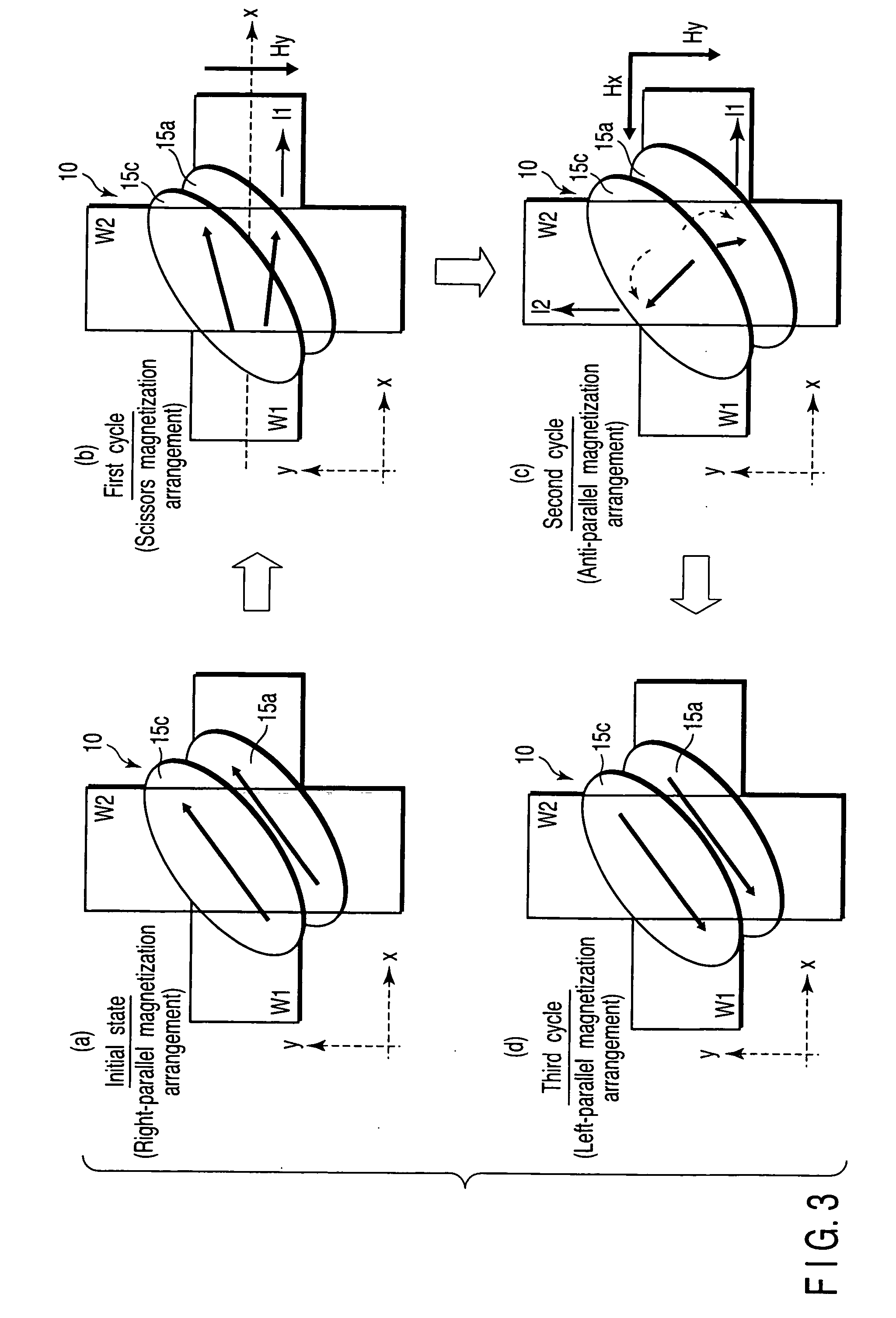 Magnetic memory device and write method of magnetic memory device